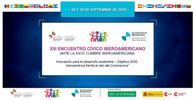 Participamos en el XIII Encuentro Cívico Iberoamericano