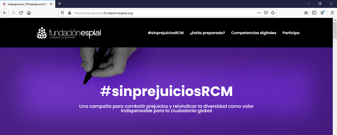 Participa en el diseño del videojuego #sinprejuiciosRCM