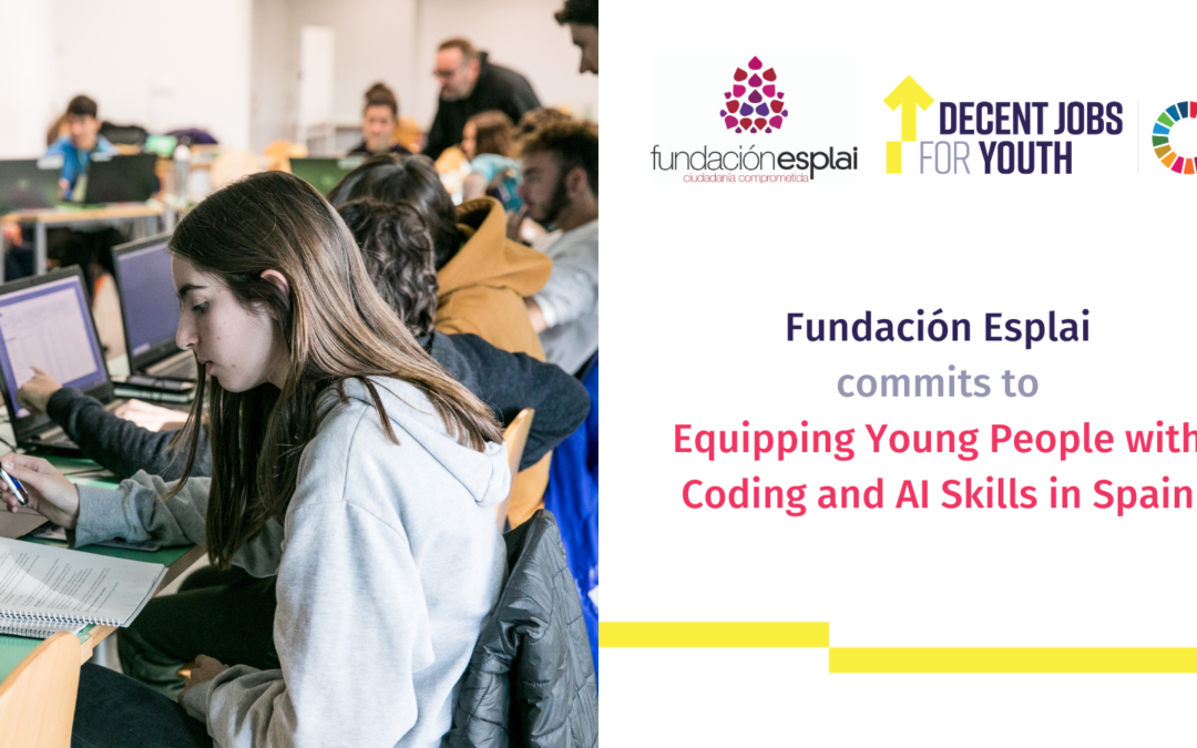 Fundación Esplai se compromete a capacitar a jóvenes en habilidades de programación e Inteligencia Artificial en España
