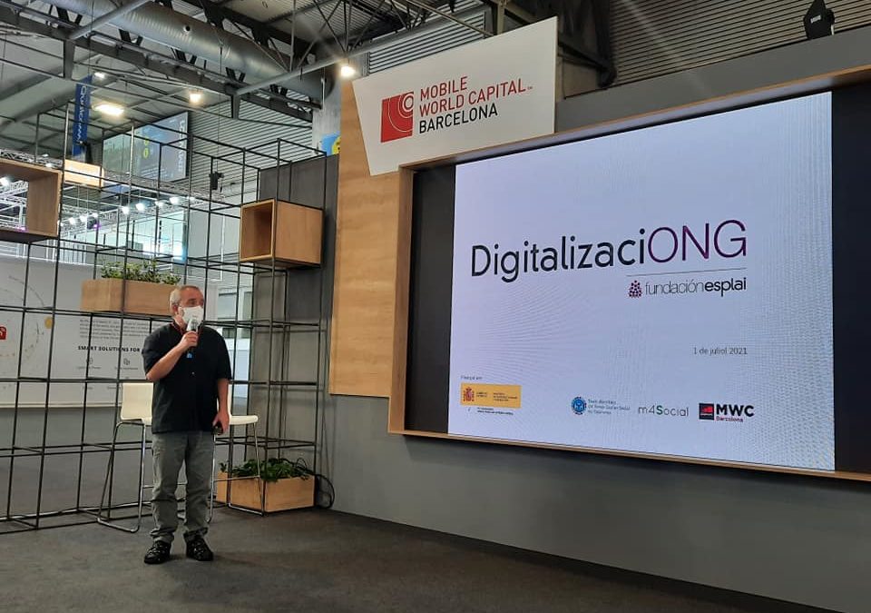 Presentamos el proyecto DigitalizaciONG en el Mobile World Congress Barcelona