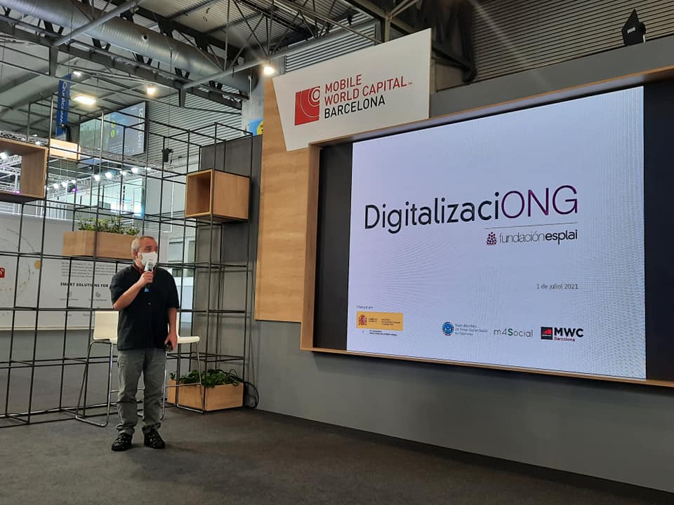 Presentamos el proyecto DigitalizaciONG en el Mobile World Congress Barcelona