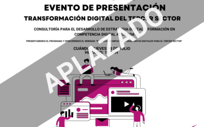 Aplazado al Mes de Septiembre el Evento de Presentación de DigitalizaciONG en Málaga