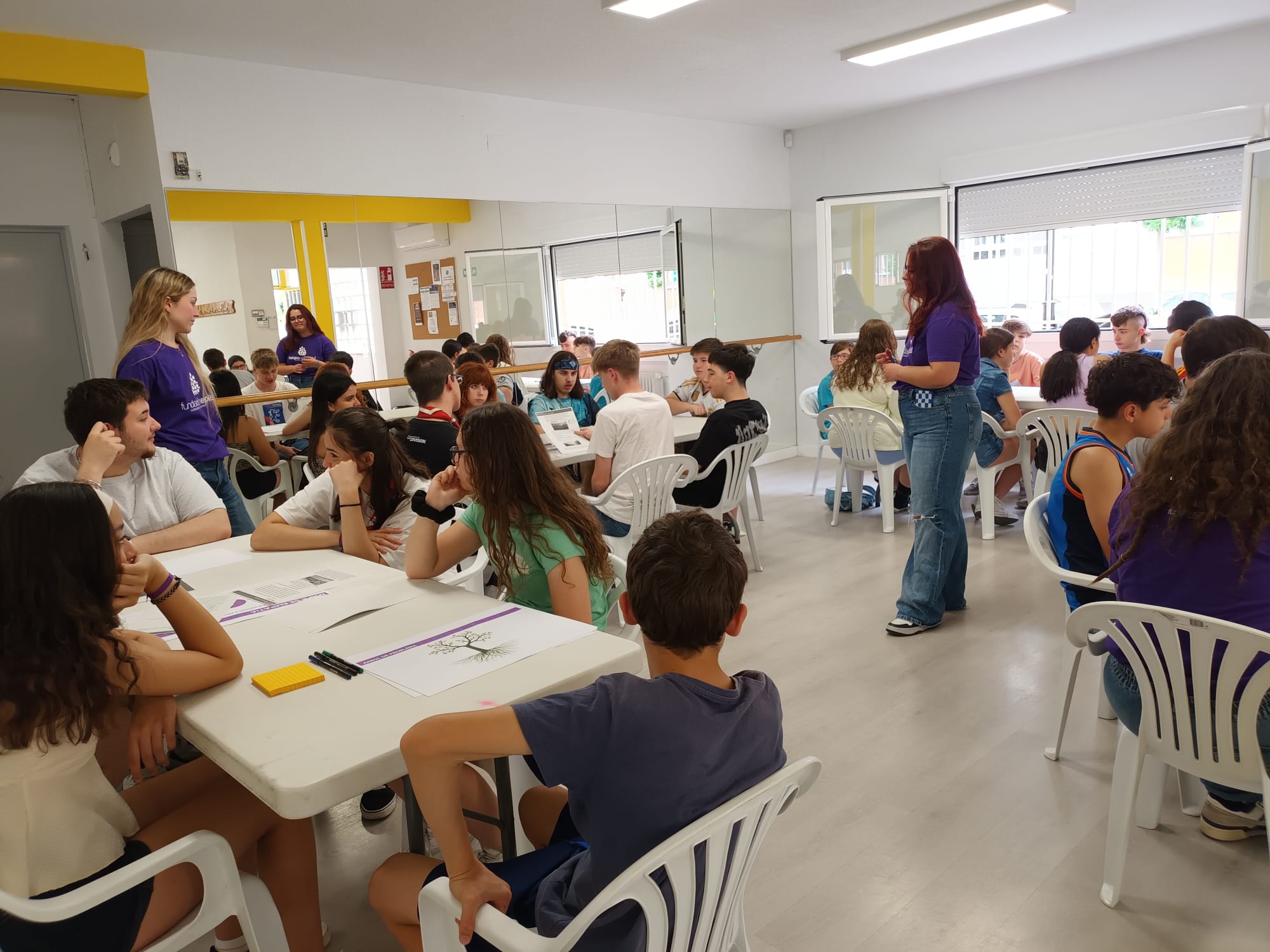 Fast-Track junto con el grupo Scout Anhapawi