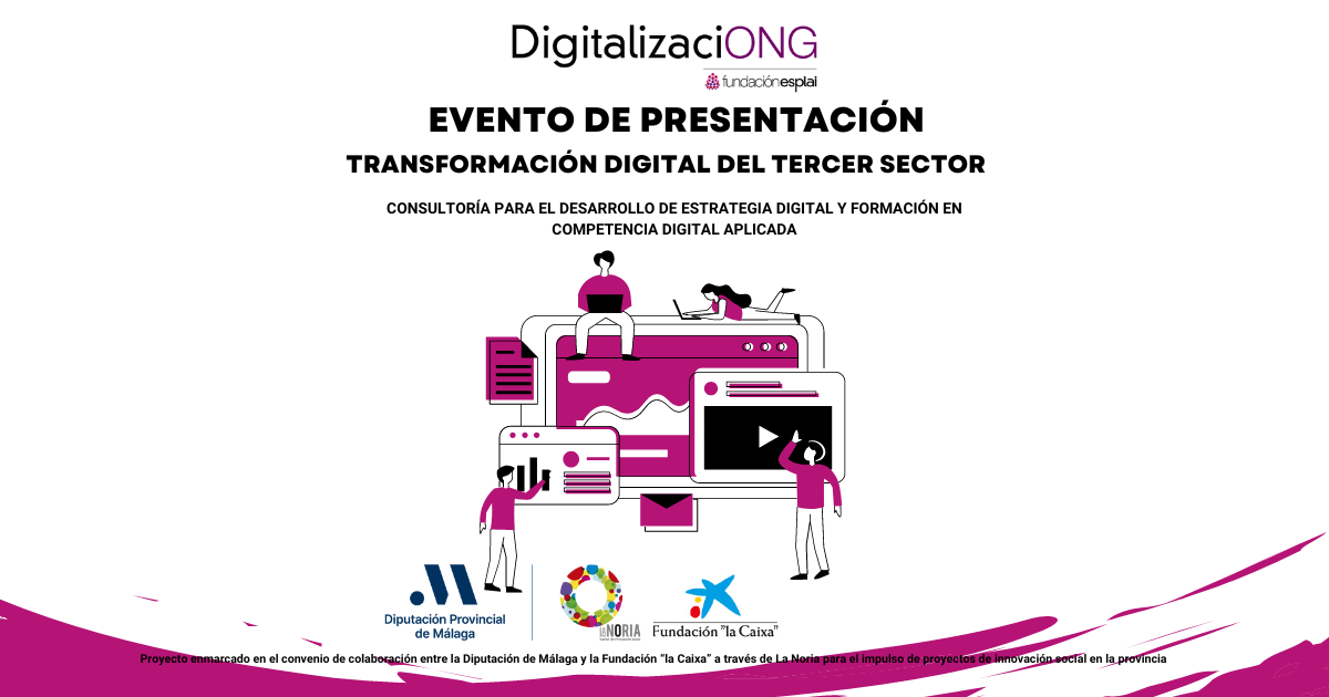 Presentamos DigitalizaciONG en Málaga: Únete al Evento el 30 de Septiembre y el 1 de Octubre