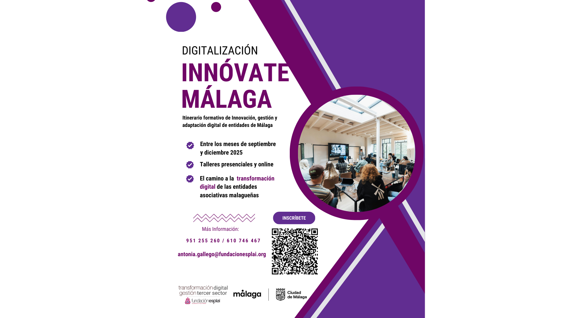 Innóvate Málaga arranca con la oportunidad de participación a 20 entidades sociales