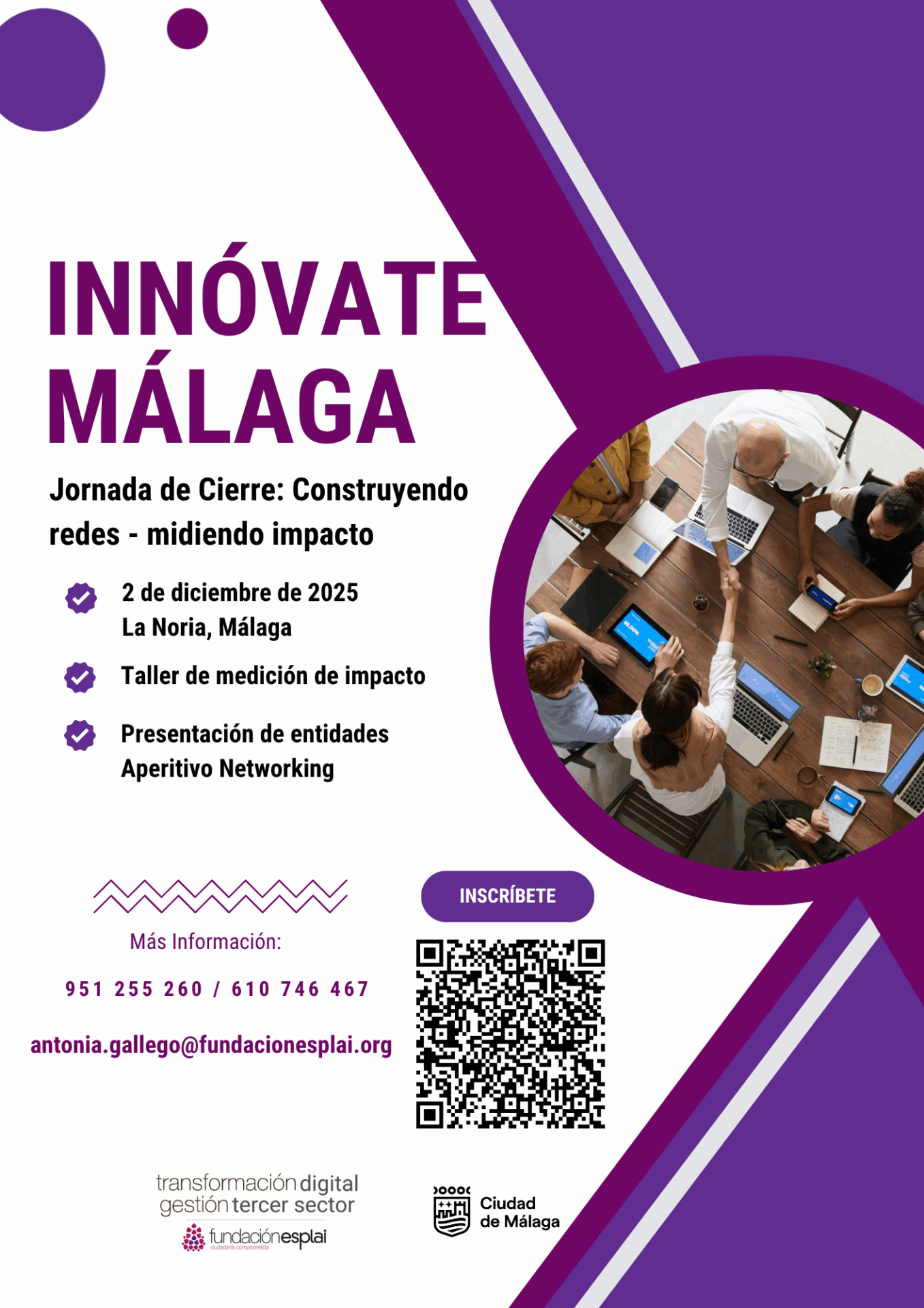 Jornada cierre Innóvate Málaga