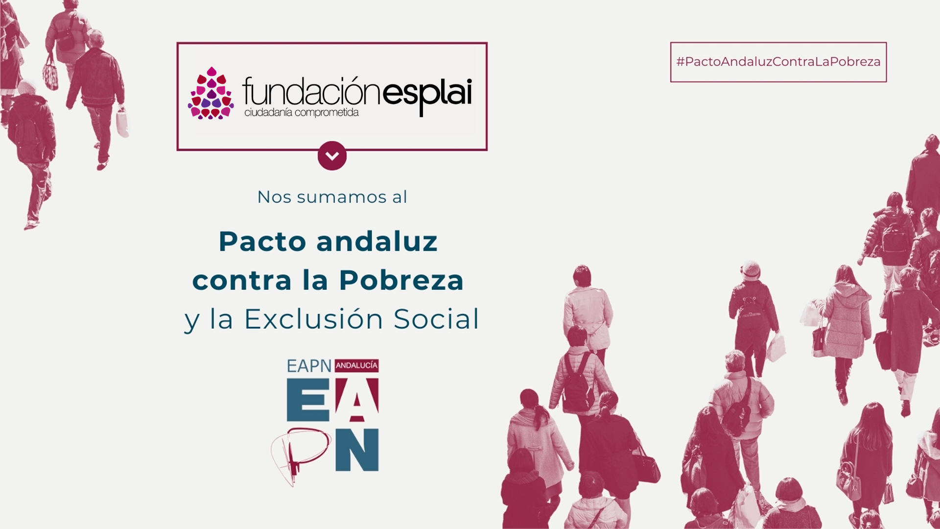 Fundación Esplai se adhiere al Pacto Andaluz contra la Pobreza y la Exclusión Social