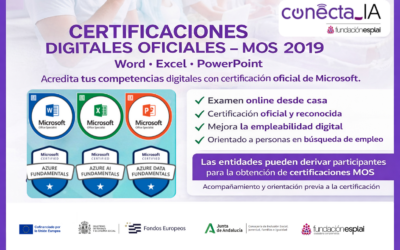 Abierta la convocatoria ERACIS+ para la certificación en Microsoft Office Specialist
