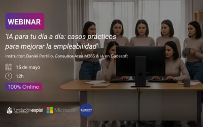 Webinar de inteligencia artificial para mejorar la empleabilidad