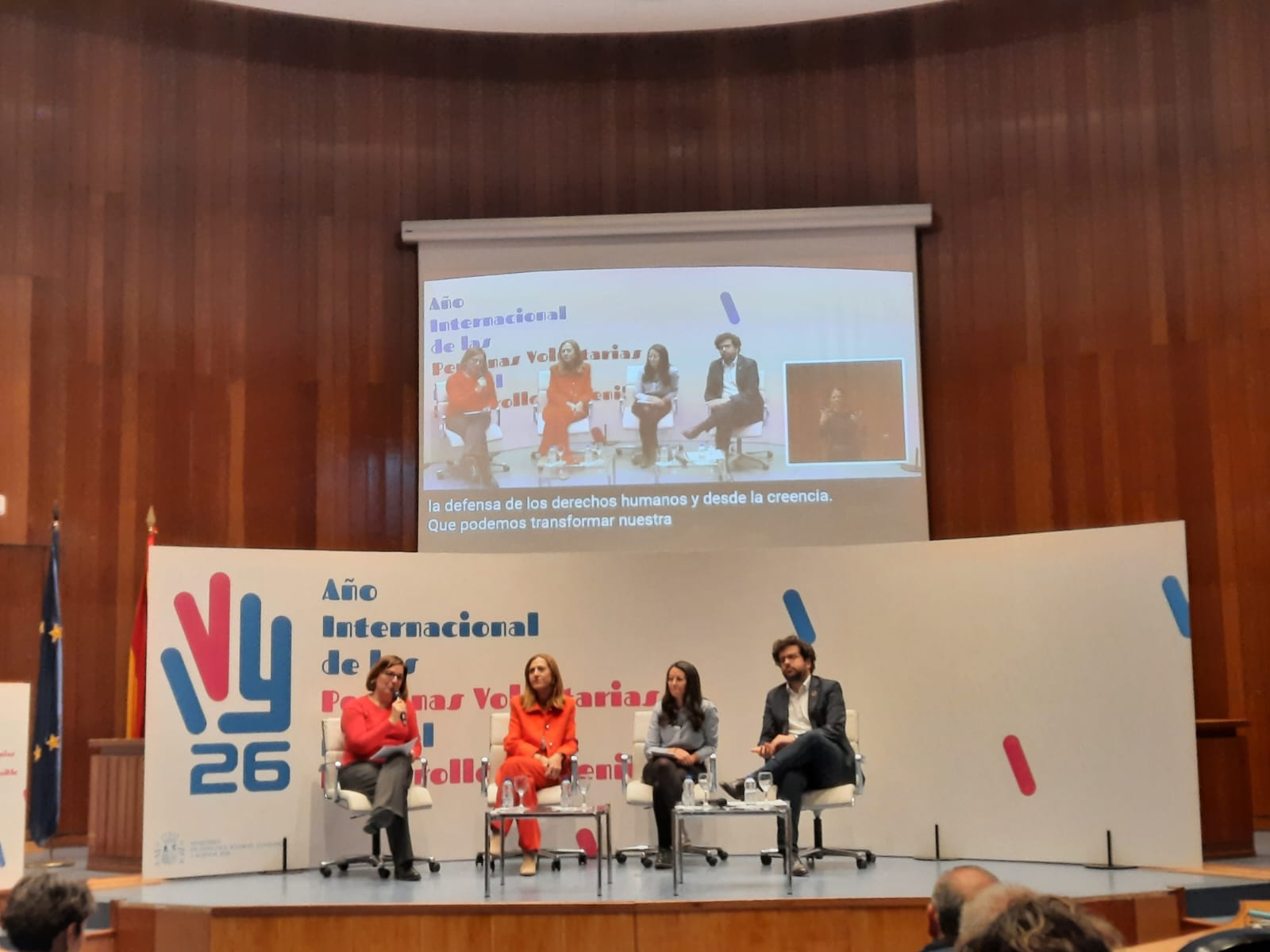 Fundación Esplai en el Acto Inaugural del Año Internacional de las Personas Voluntarias para el Desarrollo Sostenible