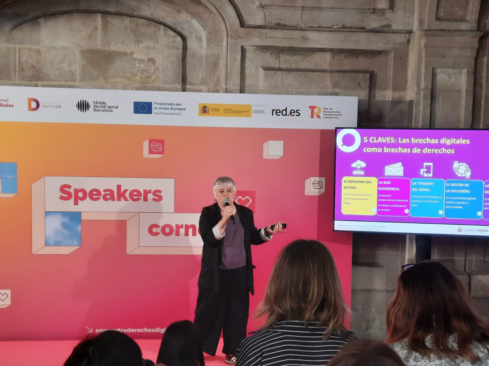 Fundación Esplai participa en el I Encuentro Internacional por los Derechos Digitales en Barcelona