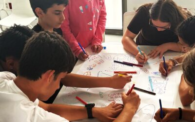 Aprender, convivir y conectar en el mundo digital: así cierran los campamentos de Madrid y Galicia